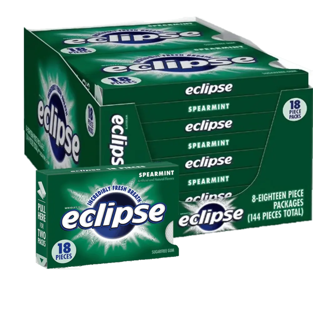 Wrigley Eclipse Edge Spearmint 8 units (18 Pc/unit) From Mexmax INC.