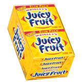 Wrigley Juicy Fruit Slim Yellow Pack 10 units (15 pc/unit) From Mexmax INC.