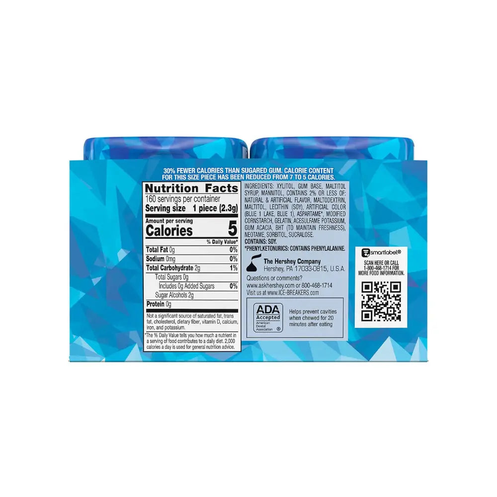 Ice Breakers Ice Cubes Peppermint 6 units (40 ct/unit) from Mexmax INC.