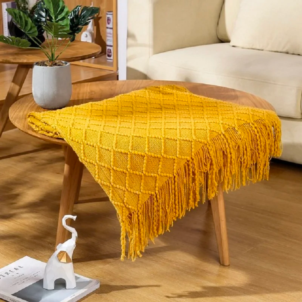 Sunset Siesta Sofa Blanket from Moderny