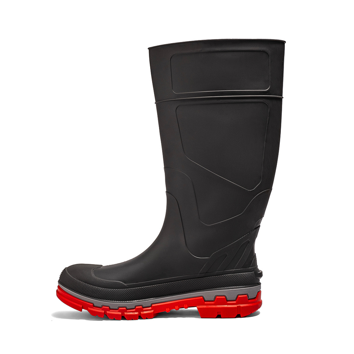 Kickaxe 15" Waterproof Rubber Boot - Grey/Orange From Chinook Footwear