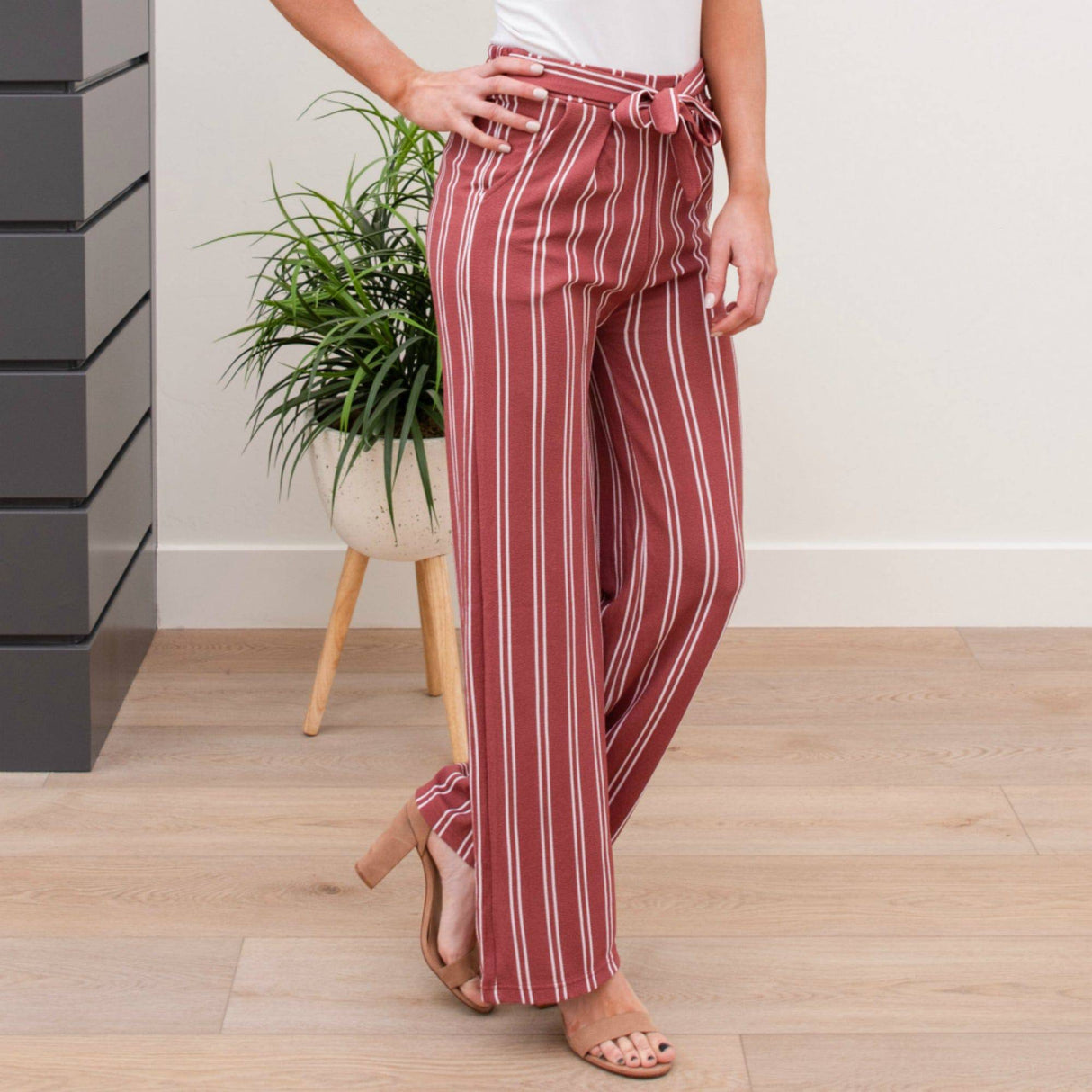 Tie Waist Dress Pant From Truly Contagious