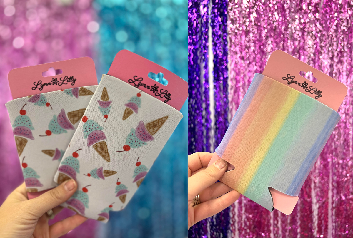Colorful Koozies From Lynn Lilly