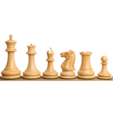 Jacques Cook Staunton Collectors Chess Set- Chess Pieces Only- Bud Rosewood 1849 - 3.75" From Royal Chess Mall