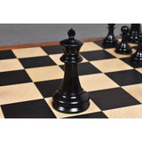 Jacques Cook Staunton Collectors Chess Set- Chess Pieces Only - Ebony Wood - 3.75" From Royal Chess Mall