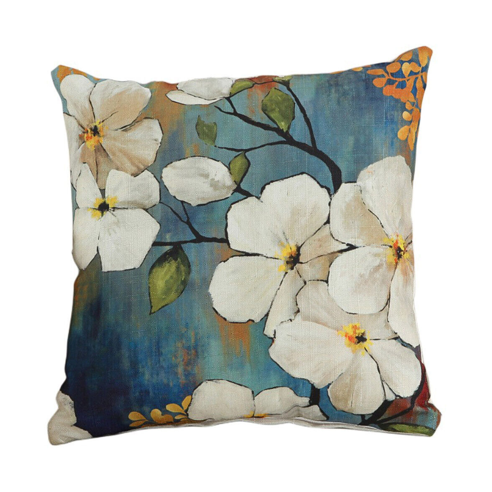 Feathered Floral Cushion Covers from Moderny