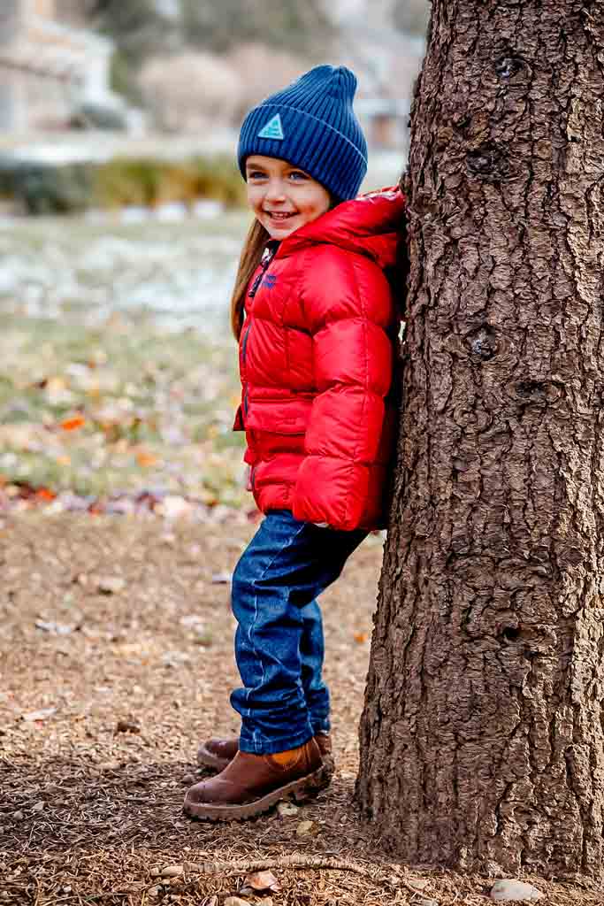 Tree Climber Beanie Hat - Navy From Manymoons