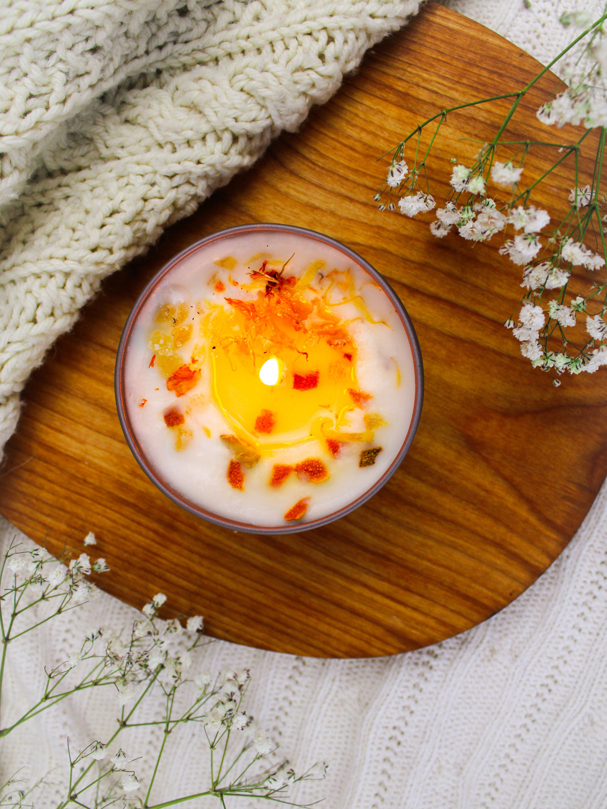 ZESTY! Orange Ginger Candle from Ash & Rose