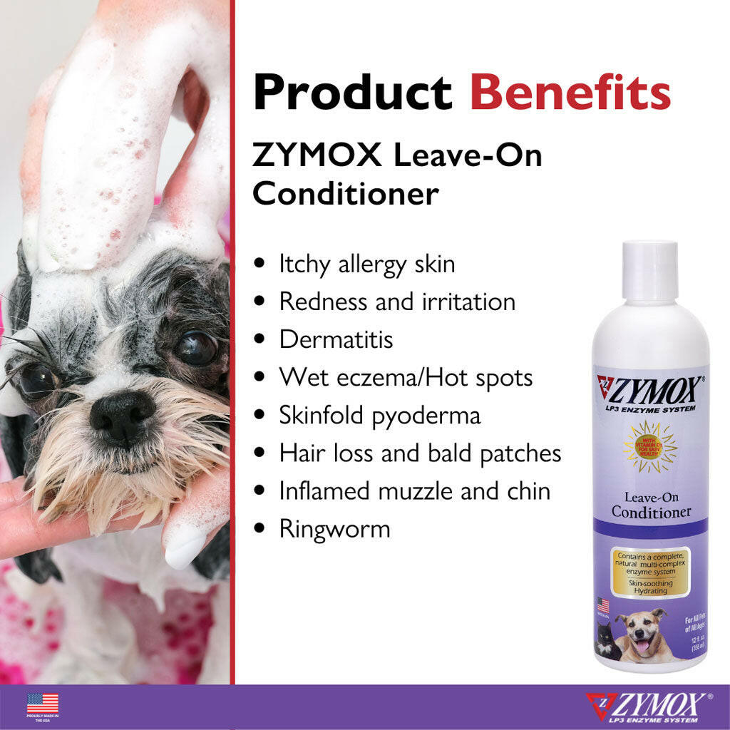 Zymox Enzymatic Dog & Cat Leave-on Conditioner from HardyPaw