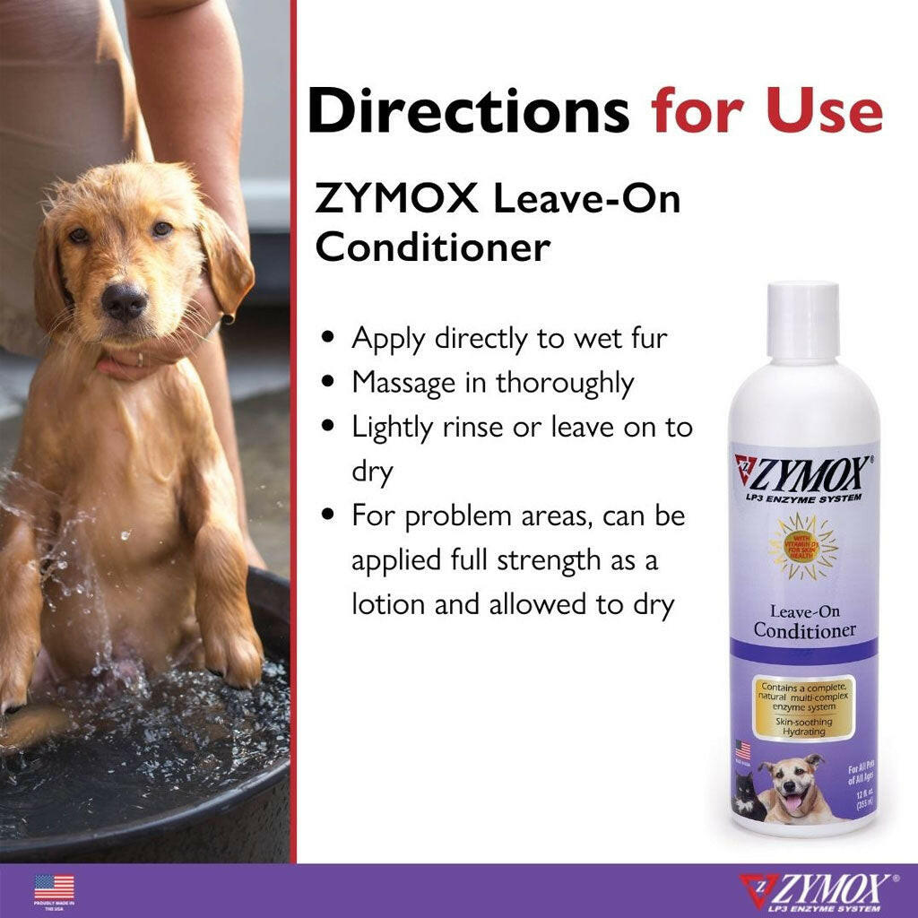 Zymox Enzymatic Dog & Cat Leave-on Conditioner from HardyPaw