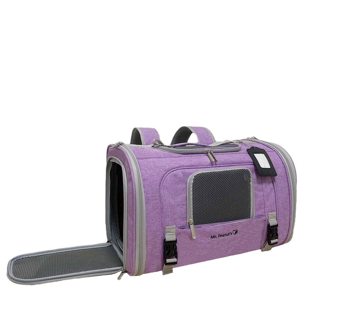 Mr. Peanut's Monterey Series Airline Compliant Horizontal Backpack Pet Carrier from Mr. Peanut's Pet Carriers