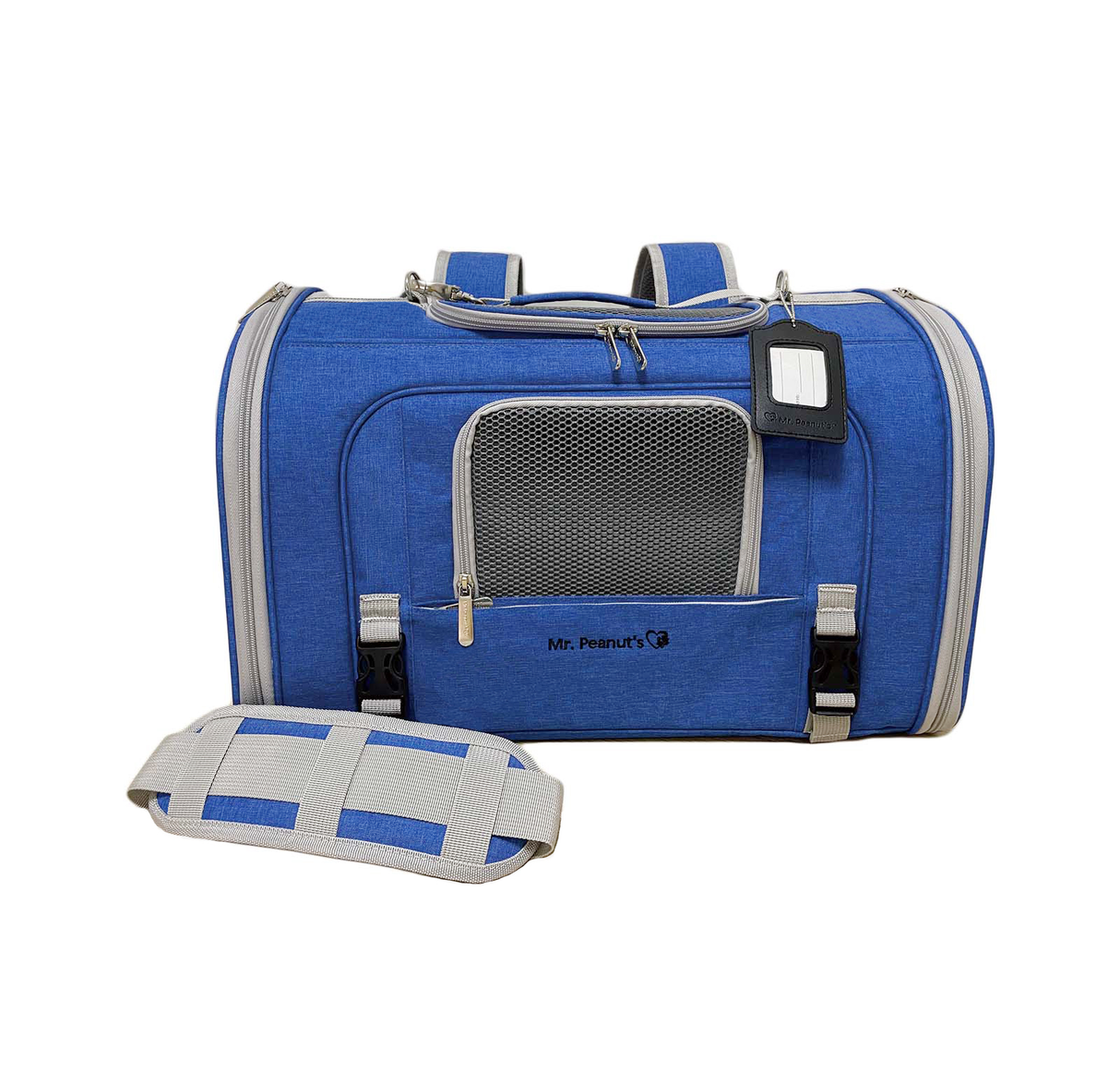 Mr. Peanut's Monterey Series Airline Compliant Horizontal Backpack Pet Carrier from Mr. Peanut's Pet Carriers
