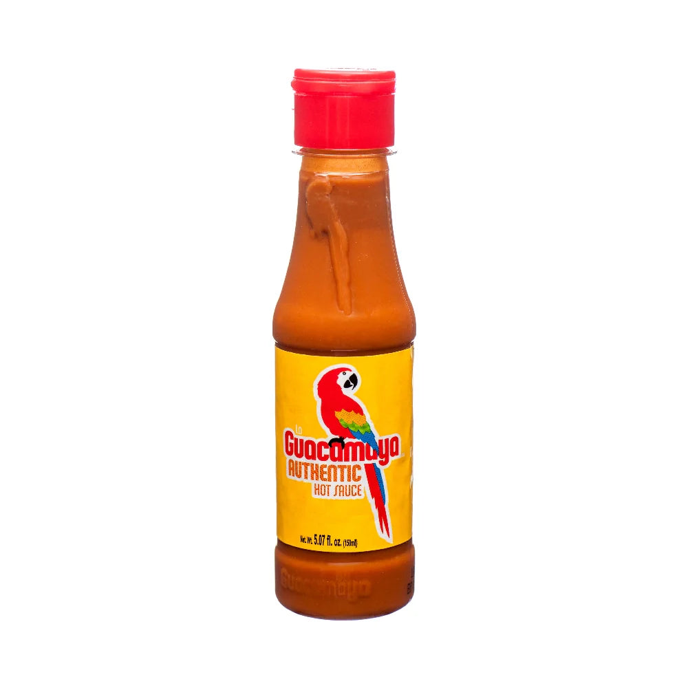 La Guacamaya Authentic Hot Sauce 5 oz from Mexmax INC.