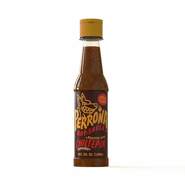 La Perrona Hot Sauce Chiltepin Roasted 5 oz from Mexmax INC.