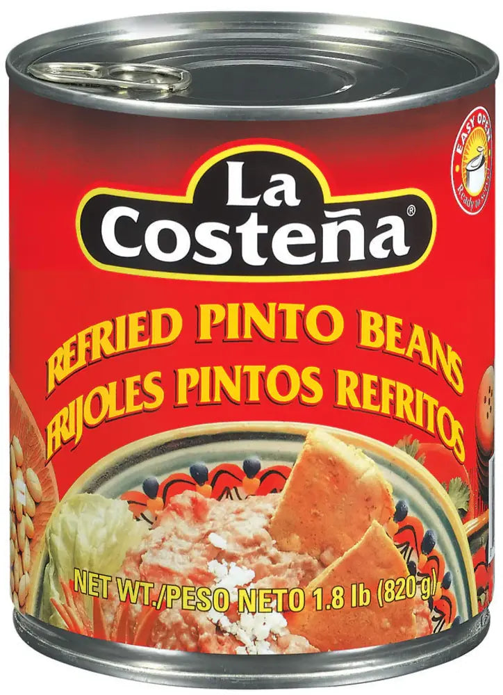 La Coste? Refried Pinto Beans 12 units of 28.9 oz cans from Mexmax INC.