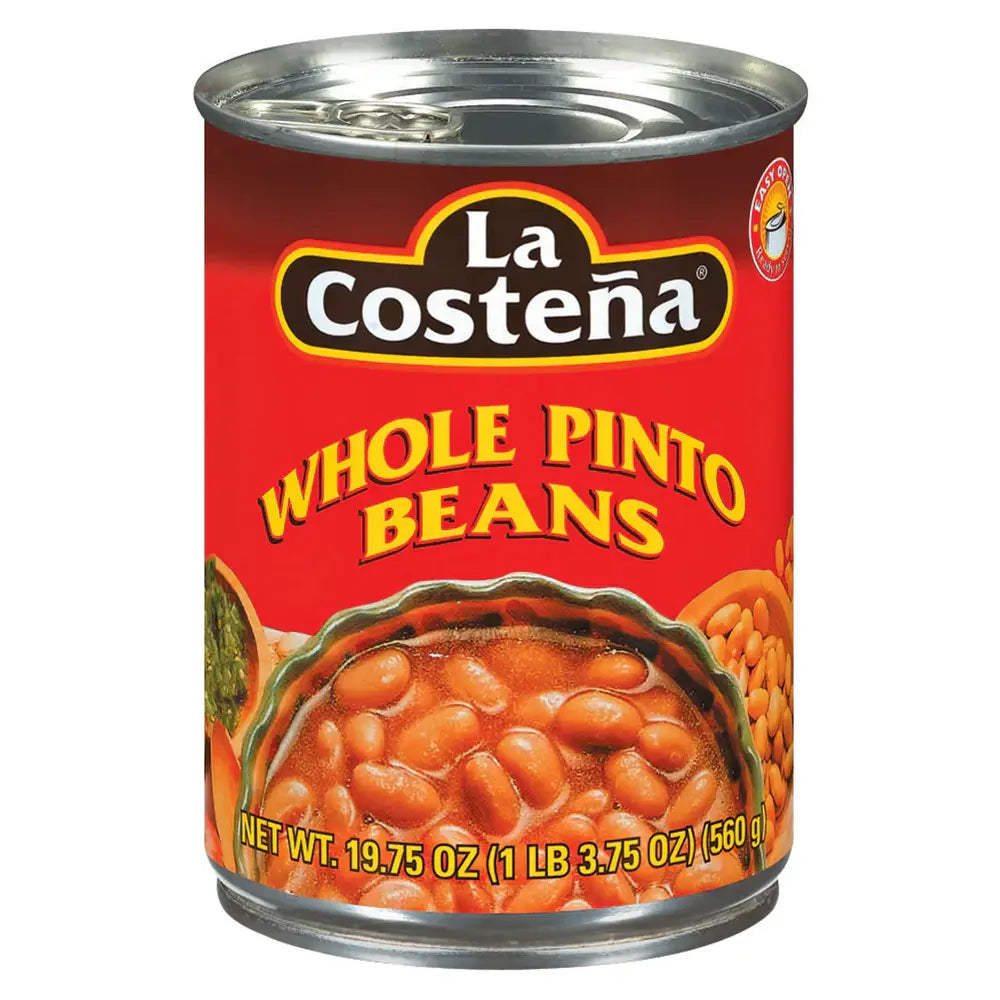 La Coste? Whole Pinto Beans 12 units (19.75 oz/unit) from Mexmax INC.