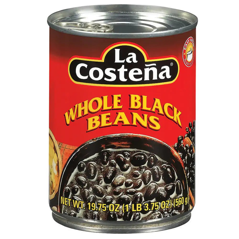 La Coste? Whole Black Beans 19.75 oz From Mexmax INC.