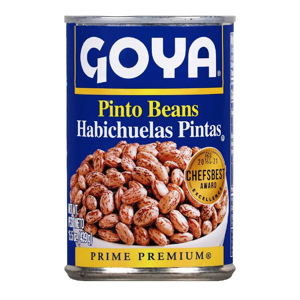 Goya Whole Pinto Beans 24 units (15.5 oz/unit) from Mexmax INC.