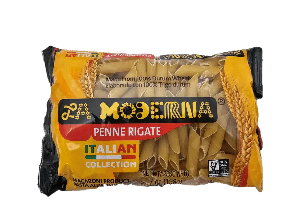 La Moderna Penne Rigate 7 oz from Mexmax INC.
