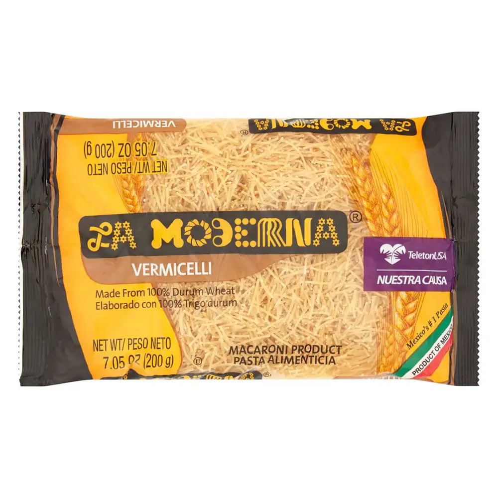 La Moderna Pasta Vermiceli 7 oz From Mexmax INC.
