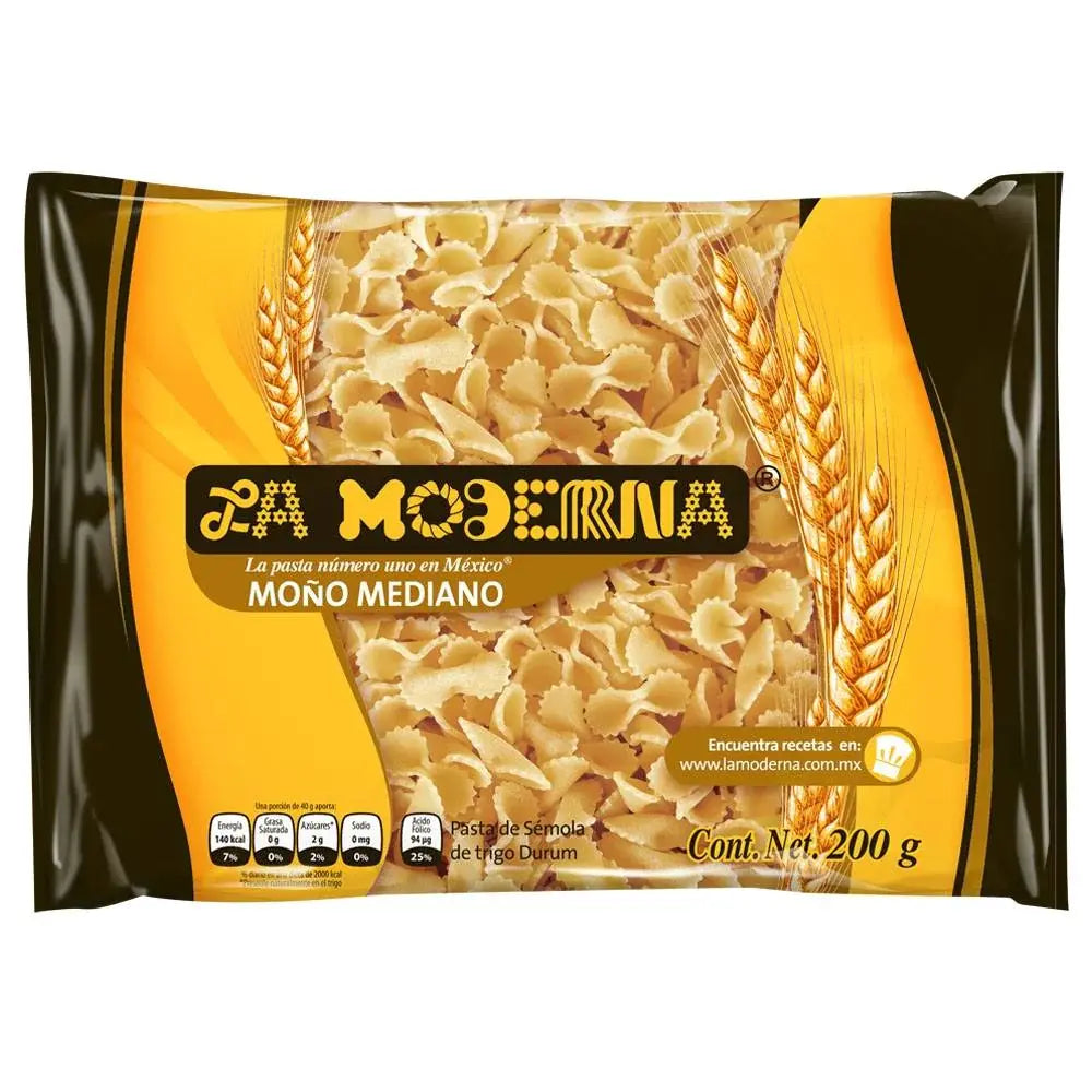 La Moderna Pasta Bow Tie 7 oz From Mexmax INC.