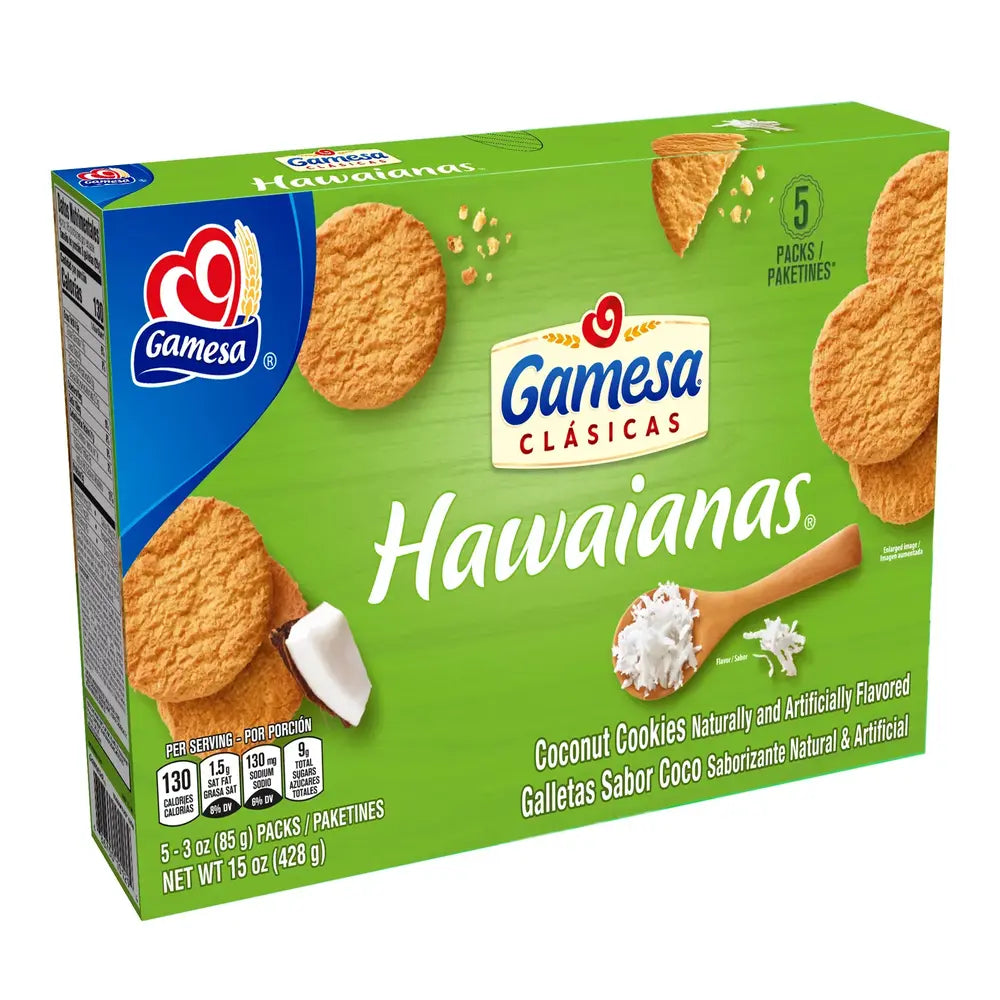 Gamesa Hawaianas (Classic Line) 15.1 oz from Mexmax INC.