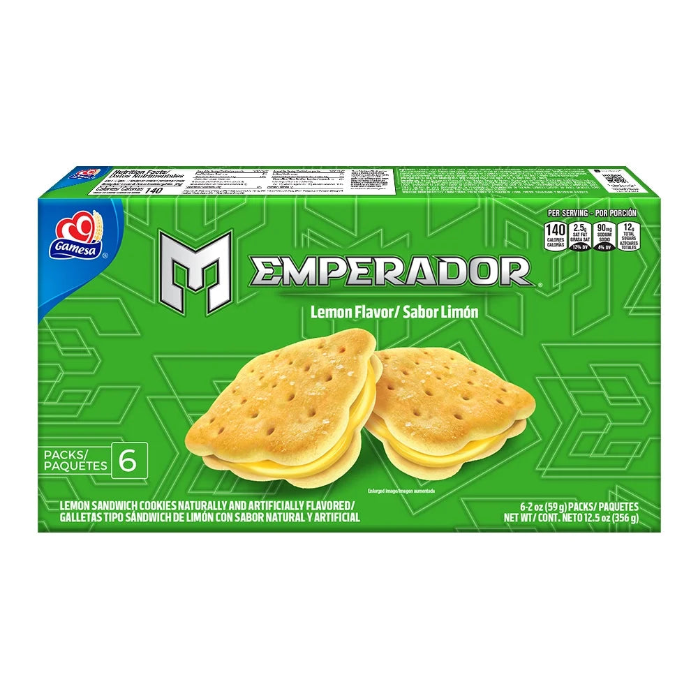 Gamesa Piruetas Limon 12 units (6 boxes per unit) from Mexmax INC.