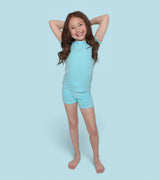 CAPRI BLUE RIB DREAM SHORT SET from DREAM BIG LITTLE CO