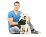 Mr. Peanut's 2 Pak HanD 259 Silicone Pins Pet Grooming Gloves from Mr. Peanut's Pet Carriers