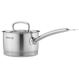 Korkmaz Proline 2Qt Stainless Steel Saucepan with High Profile Lid from Jupiter Gear Home