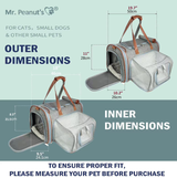 Mr. Peanut's Gold Series Big Apple XL Size Airline Compliant Expandable Pet Carrier from Mr. Peanut's Pet Carriers