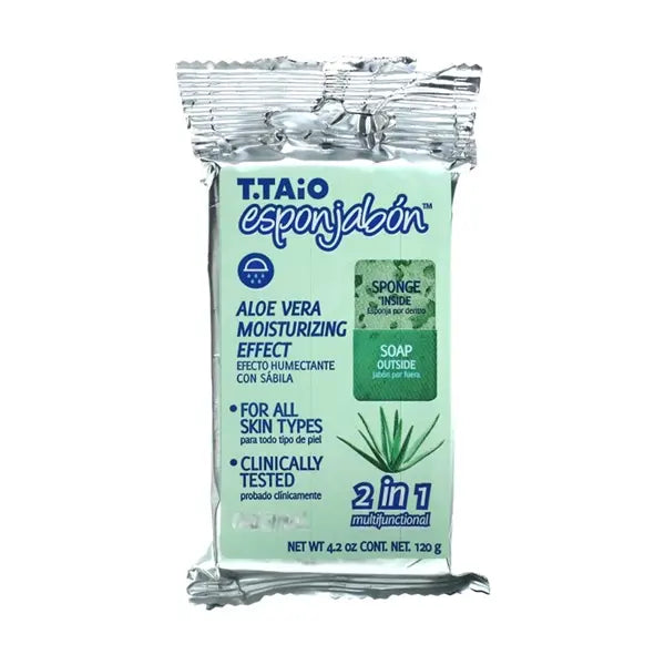Esponjabon Aloe Bar Soap Sponge 4.2 oz From Mexmax INC.