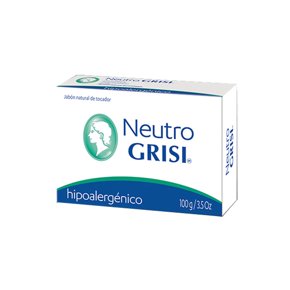 Grisi Neutro (Neutral) Sensitive Bar Soap 3.5 oz From Mexmax INC.