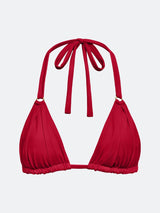 KIAWAH BIKINI TOP - RED From ELYSIIAN