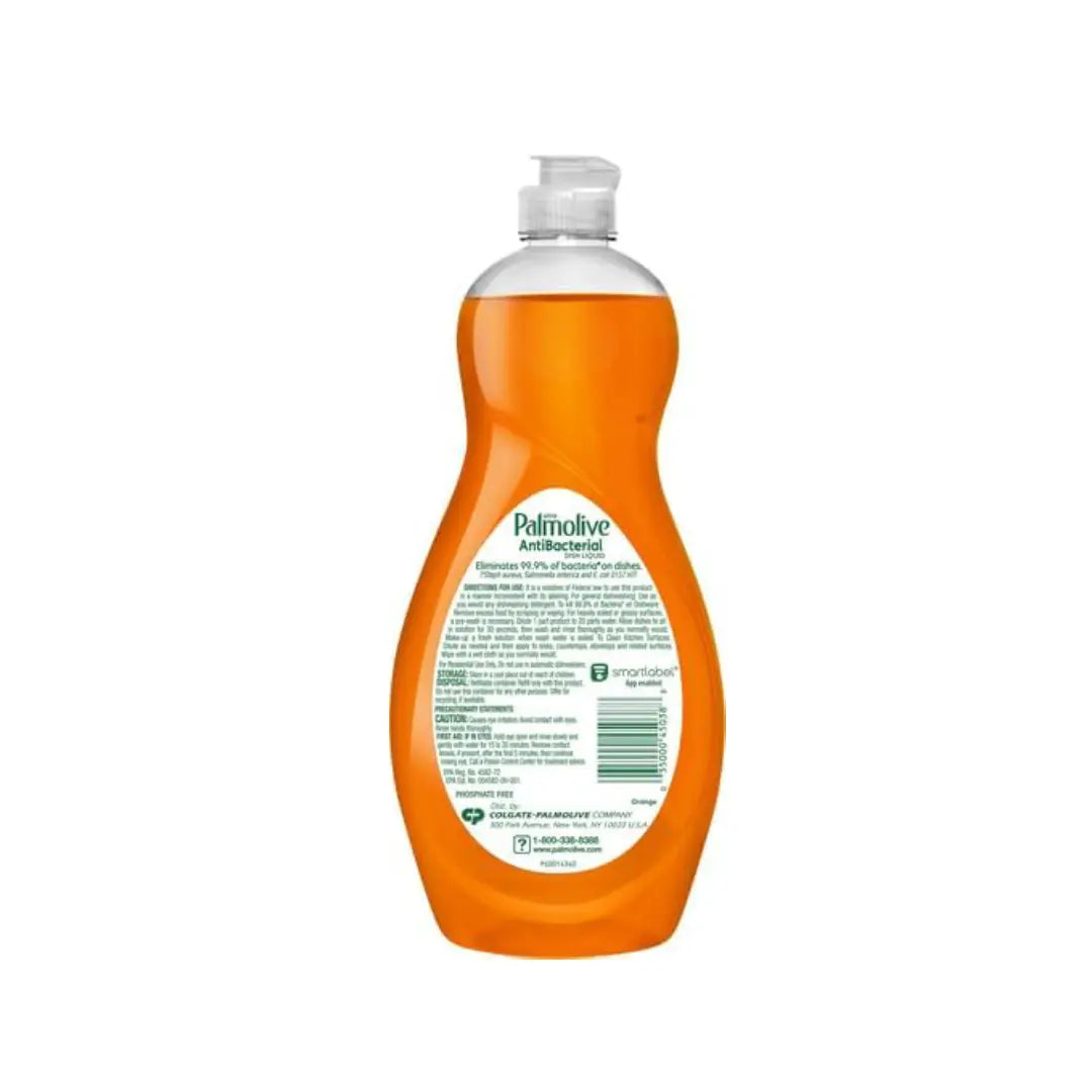 Palmolive Ultra Antibacterial Orange Scent Dish Soap 20 oz From Mexmax INC.