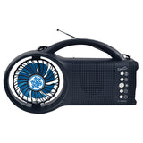 Supersonic Solar Power Bluetooth Speaker with FM Radio, LED Torch Light & Fan (SC-1073ERF) from Jupiter Gear Home