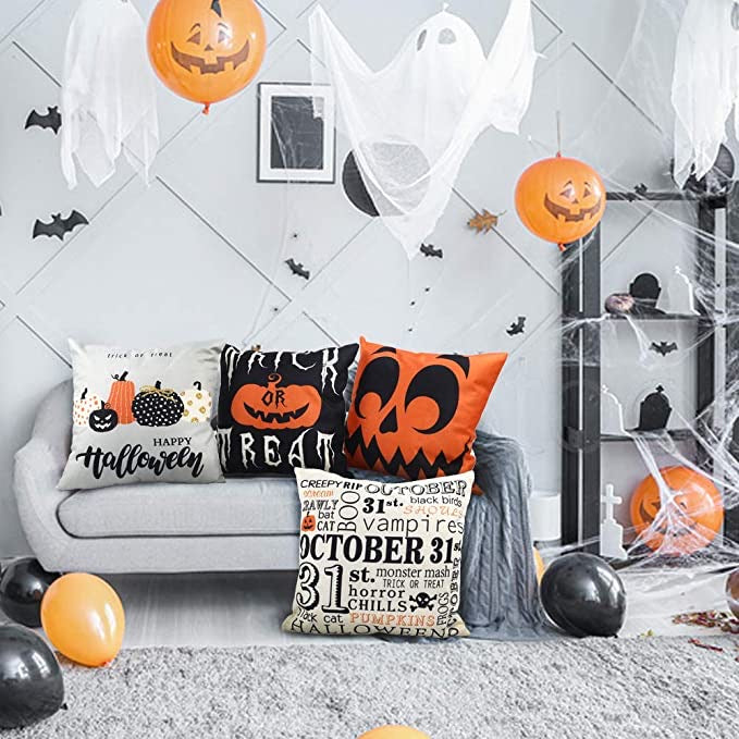 Halloween Time Cushion Covers from Moderny