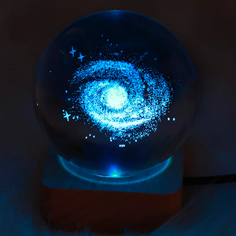 Crystal Ball Night Light from Moderny