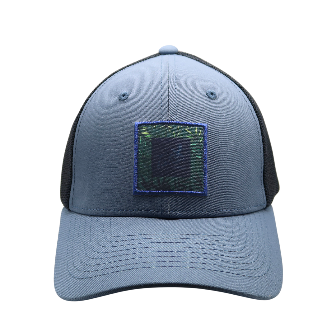 Fern Blue Trucker Hat from Talon Golf LLC