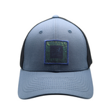 Fern Blue Trucker Hat from Talon Golf LLC
