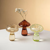 Vibrant Mushroom Glass Vases from Moderny