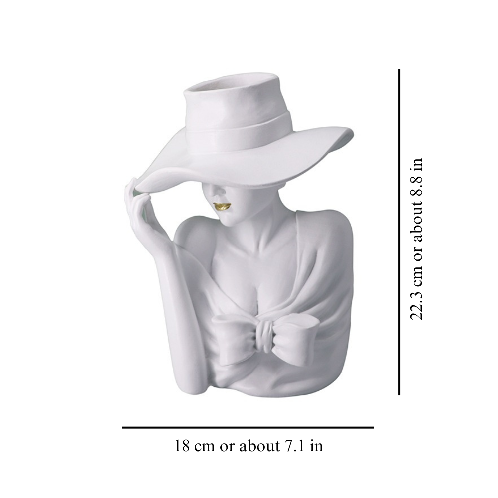 Modern Girl Flower Vase from Moderny