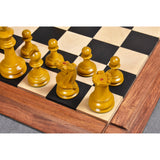 Jacques Cook Staunton Collectors Chess Set- Chess Pieces Only - Ebony Wood - 3.75" From Royal Chess Mall