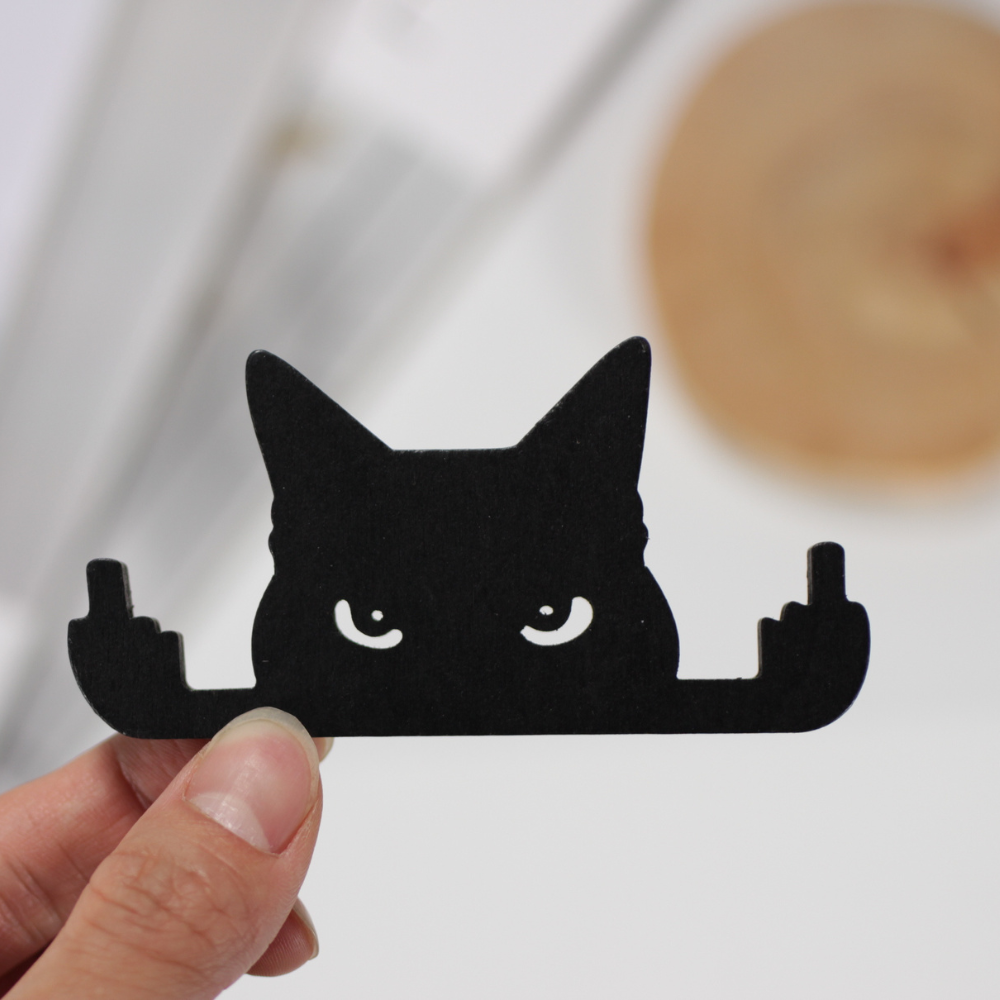 Irritated Cat Figurine from Moderny