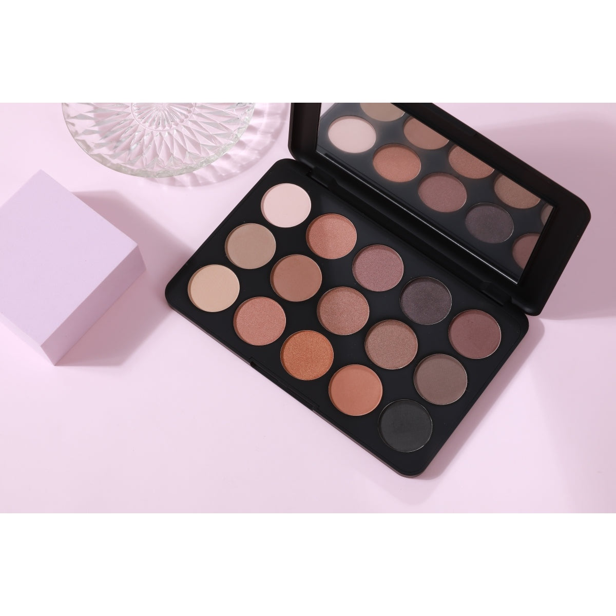 Prolux 15-Shade Eyeshadow Palette from Prolux Cosmetics