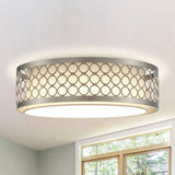 Modern 15" LED Flush Mount Lighting From ParrotUncle