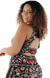 Free Range Sports Bra - Rustica from Yoga Democracy