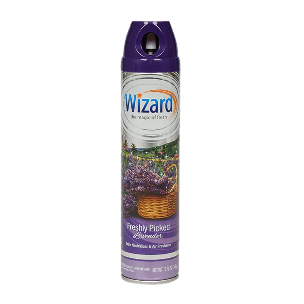 Wizard Air Freshener Lavender 12 units (10 oz/unit) From Mexmax INC.