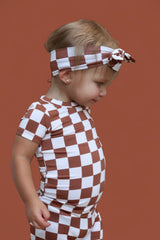 COPPER CHECKERS DREAM BOW from DREAM BIG LITTLE CO