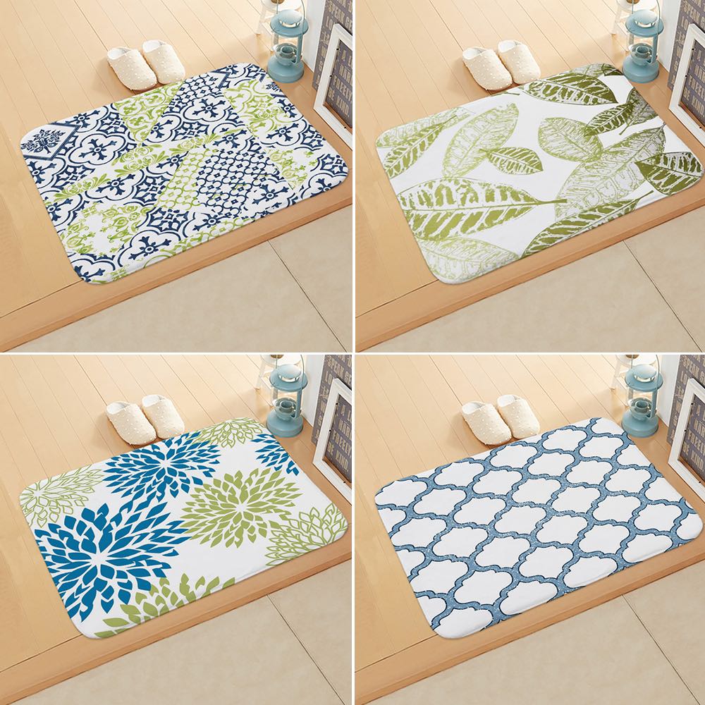 Floral Spring Floor Mats from Moderny